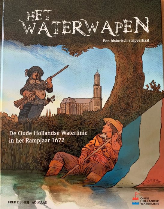 Het Waterwapen - Ad Maas/Fred de Hei - historisch stripverhaal - €19,95